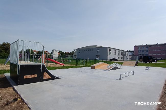 Modulær skatepark - Wińsko Modulær skatepark - Wińsko