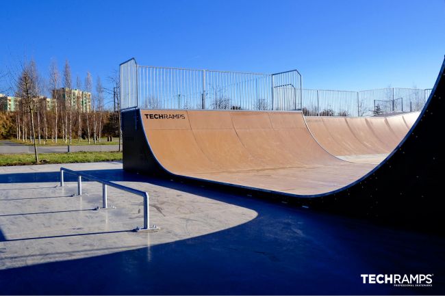 Modulær skatepark - Wrocław ul. Sukielicka Modulær skatepark - Wrocław ul. Sukielicka