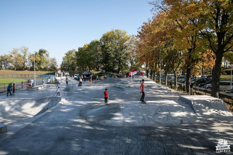 skatepark adapted to users