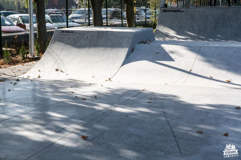 Skatepark in monolith technology