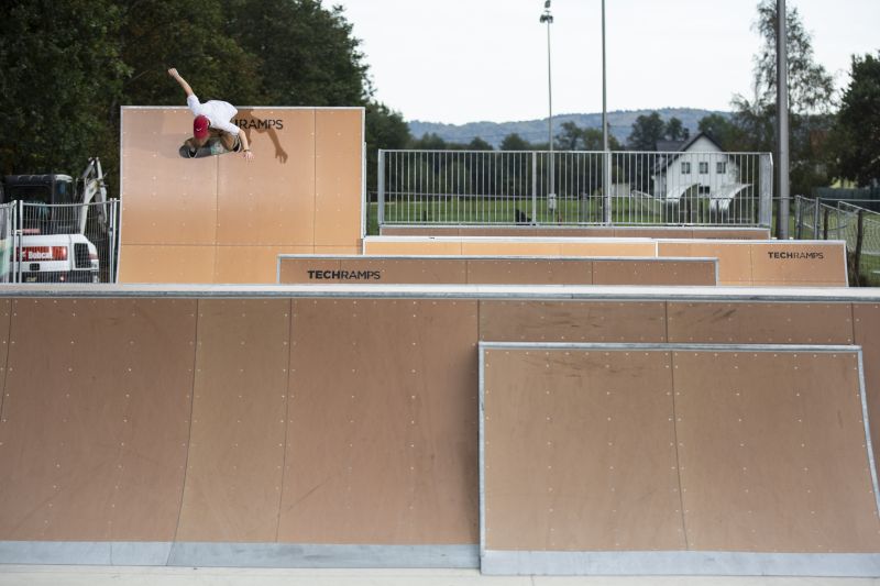 Skatepark modułowy