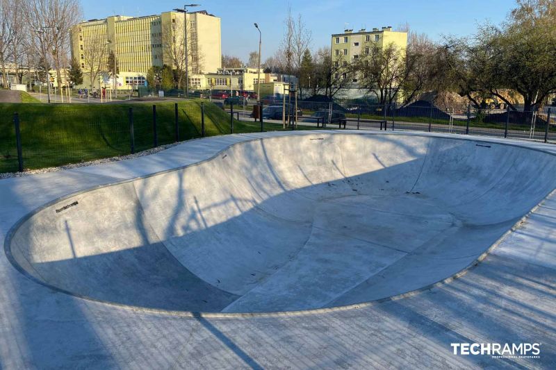 Concrete bowl in Opole