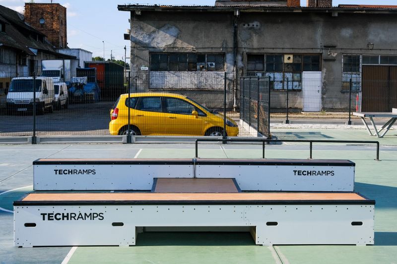 Origami skatepark mobilny Skatepark rental