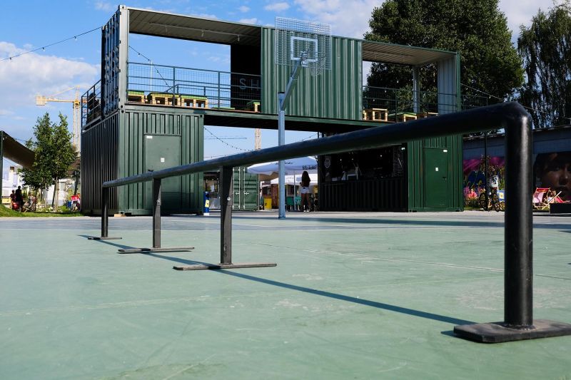 Origami skatepark mobilny Skatepark rental