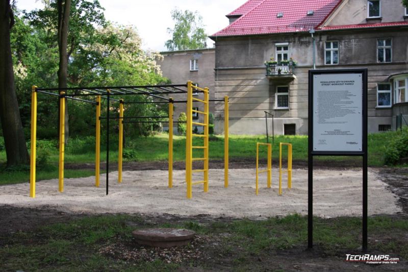 parkour park Lubliniec 1