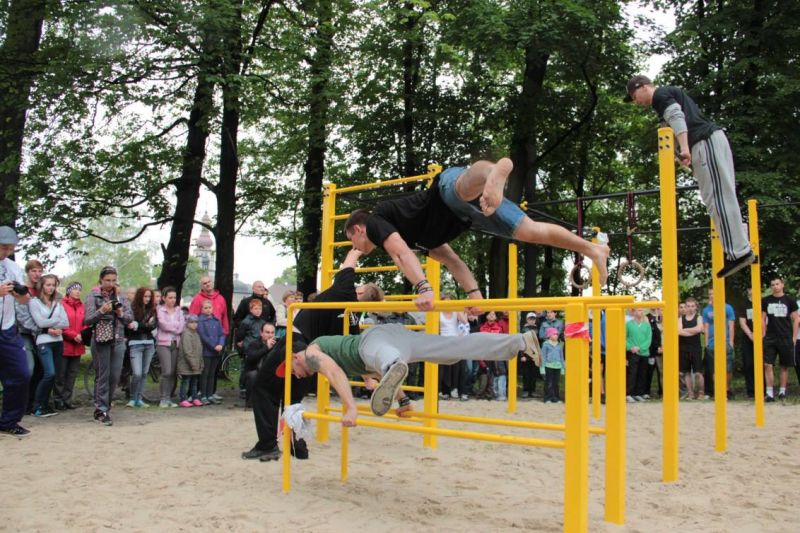 parkour park Lubliniec 5