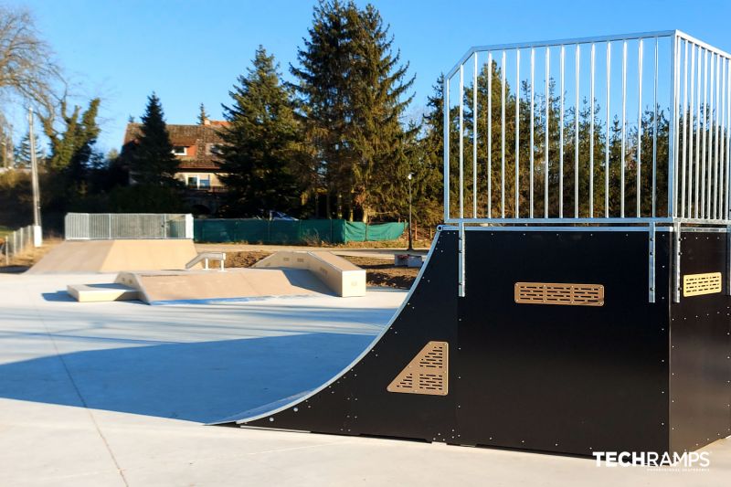 Skatepark modułowu 