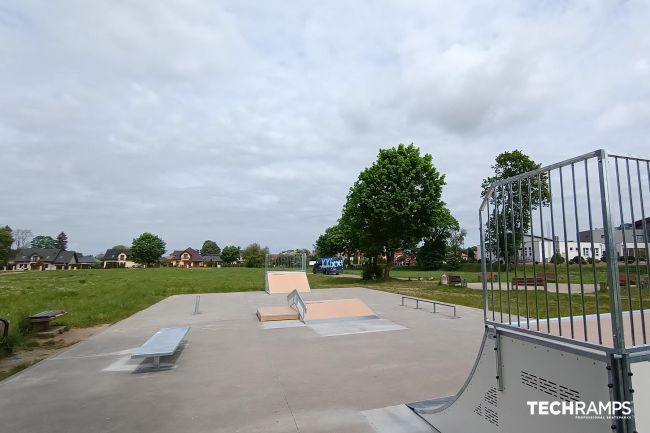 Polyethylene skatepark - Bobolice