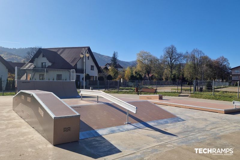 Funbox - skatepark  Kamienica 