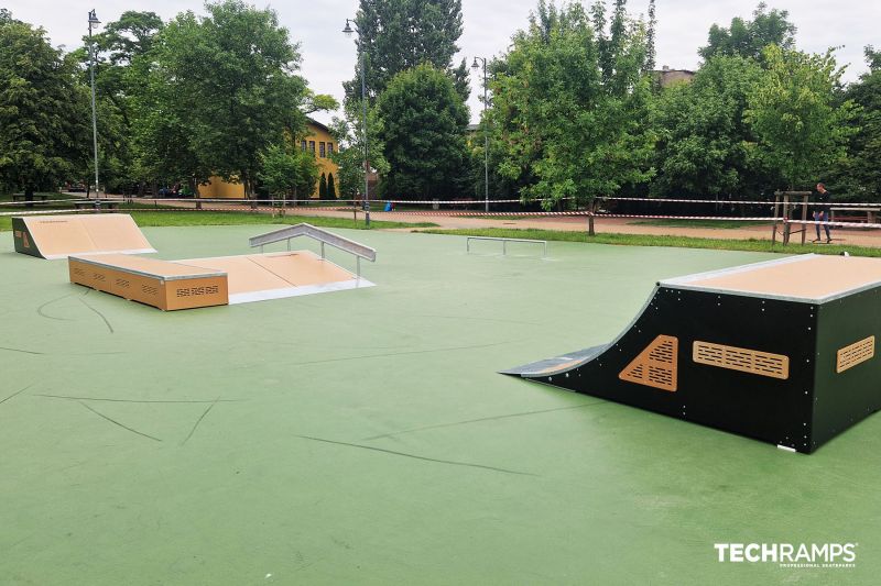 Modulárny skatepark v Chelmze 