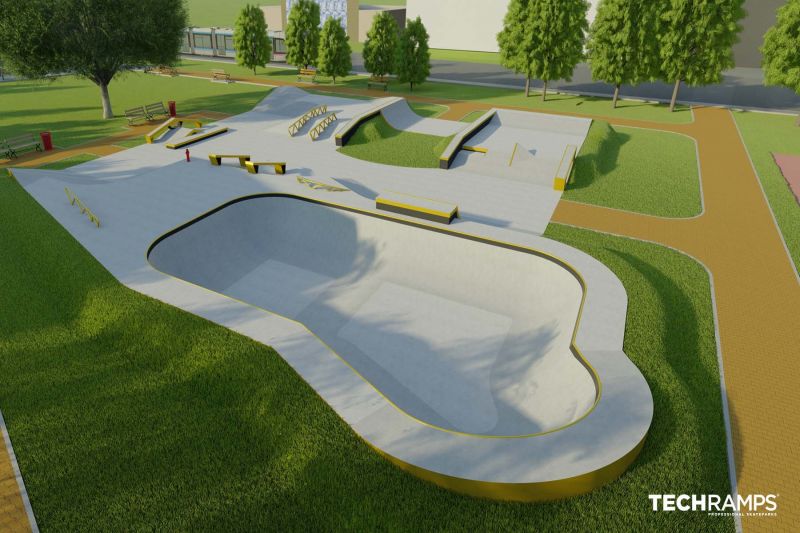 Betong skatepark Wrocław