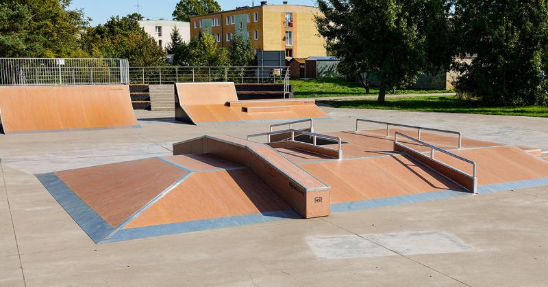 Projektovanie skateparkov Funbox s grindboxom