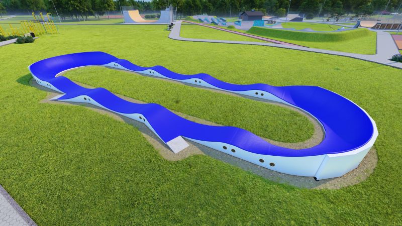 pumptrack modułowy 