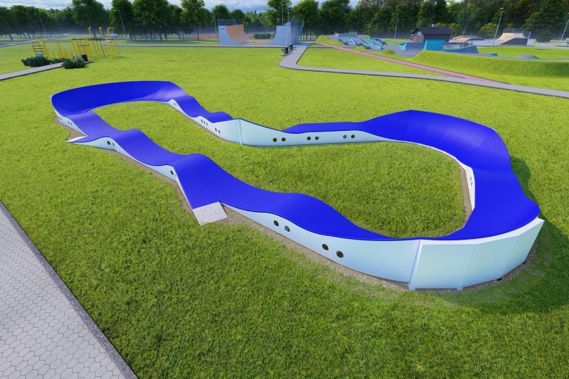 pumptrack modułowy  