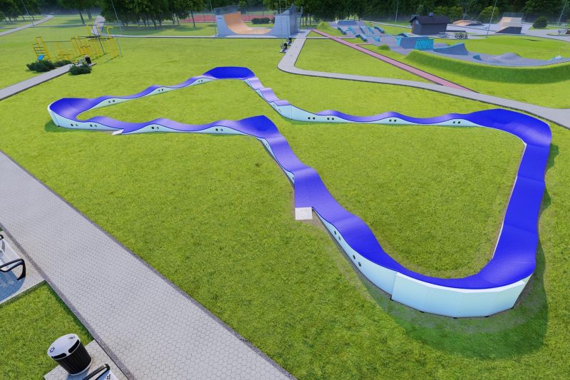 pumptrack modułowy