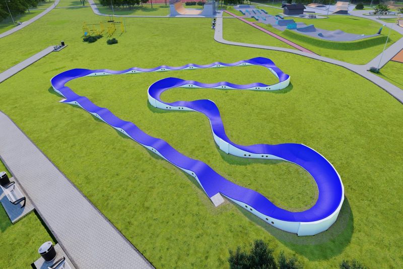 pumptrack polietylenowy 