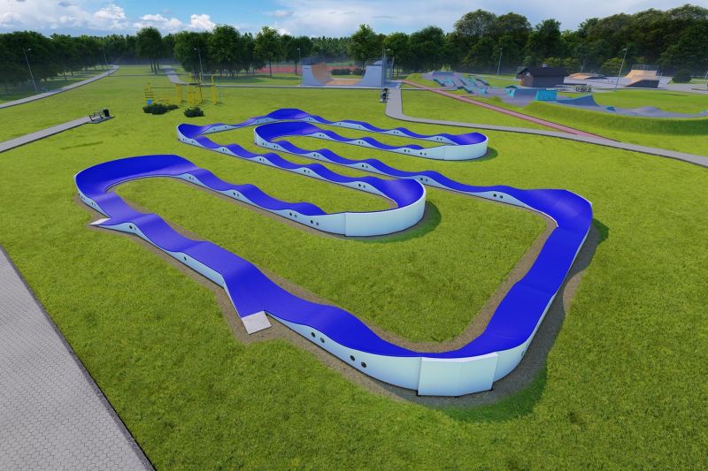 pumptrack polietylenowy 