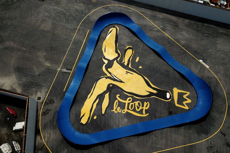 modułowy tor rowerowy 