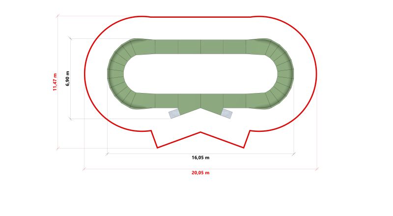 modulárna dráha pumtrack 
