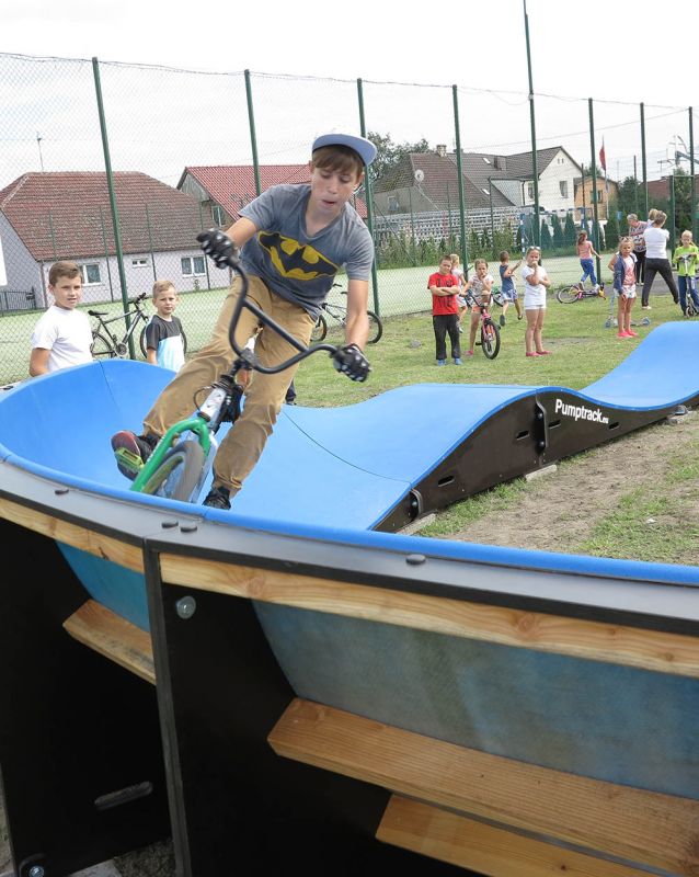 Modułowy pumptrack w Boleszkowicach