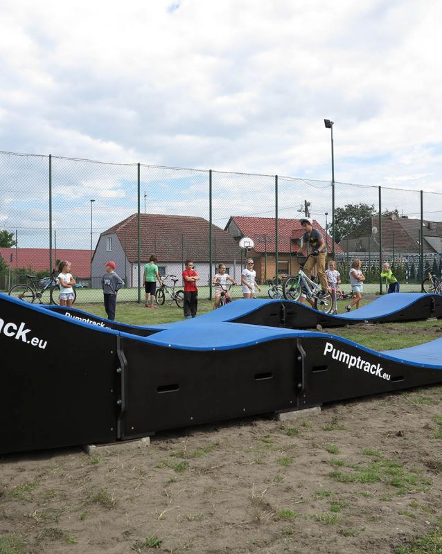 Modułowy pumptrack w Boleszkowicach