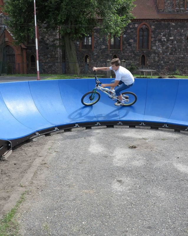 Modułowy pumptrack w Boleszkowicach