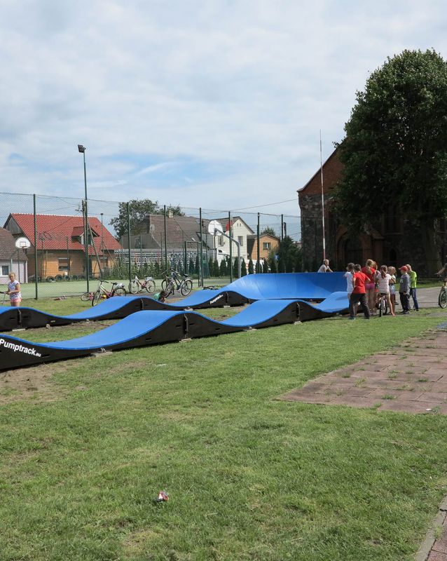 Modułowy pumptrack w Boleszkowicach