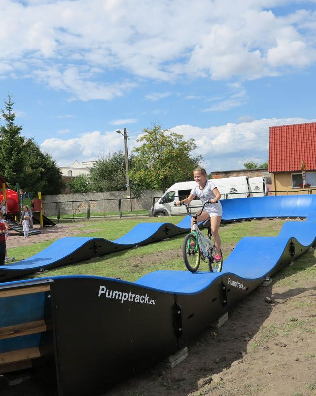 Modułowy pumptrack w Boleszkowicach