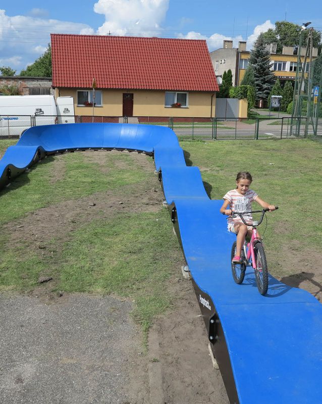 Modułowy pumptrack w Boleszkowicach