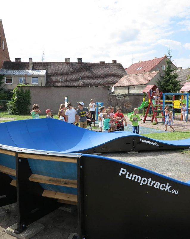 Modułowy pumptrack w Boleszkowicach