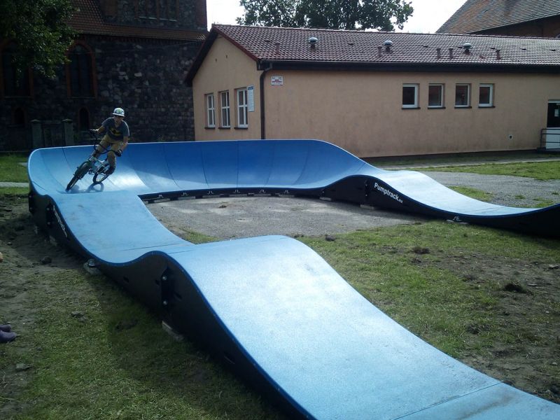 Modułowy pumptrack w Boleszkowicach