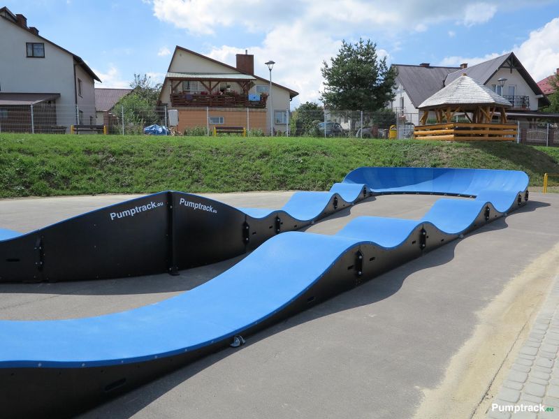 pumptrack modułowy w Dukli