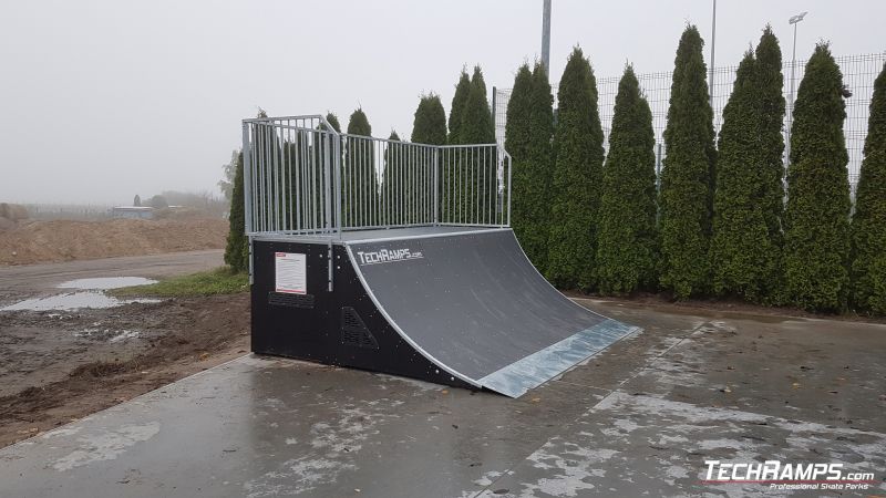 Quarter pipe Techramps