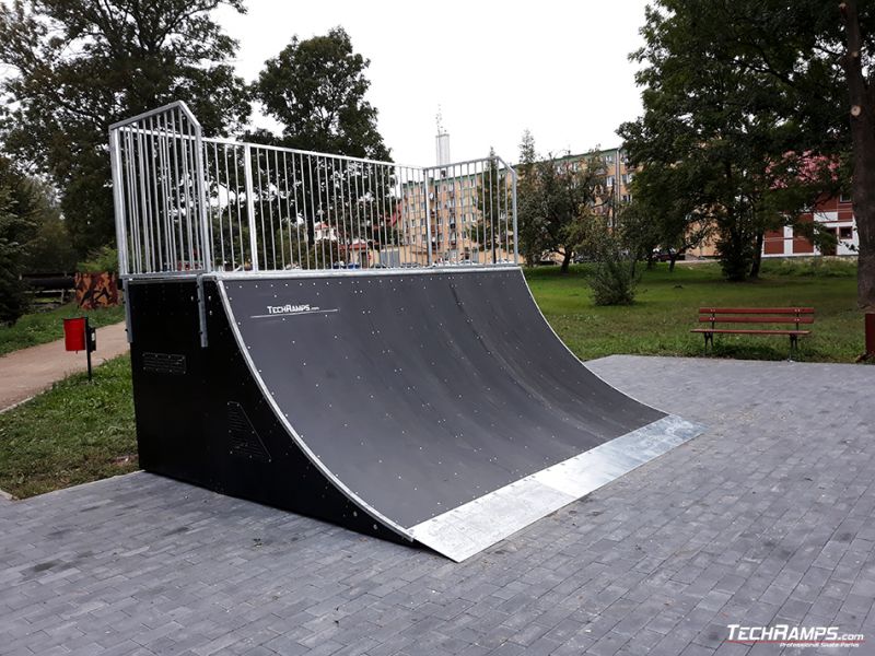 Skatepark adapted to users