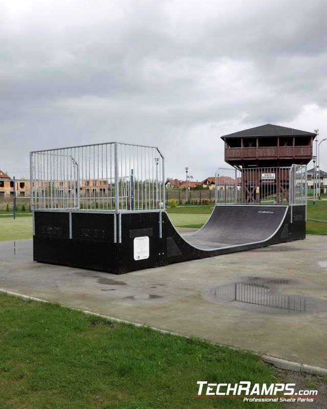 Skatepark in Mierzyn Poland