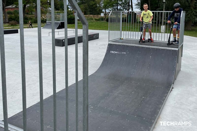 Skatepark modułowy