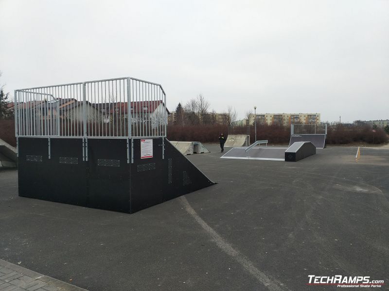 Rozbudowa drewnianego skateparku w Sieradzu