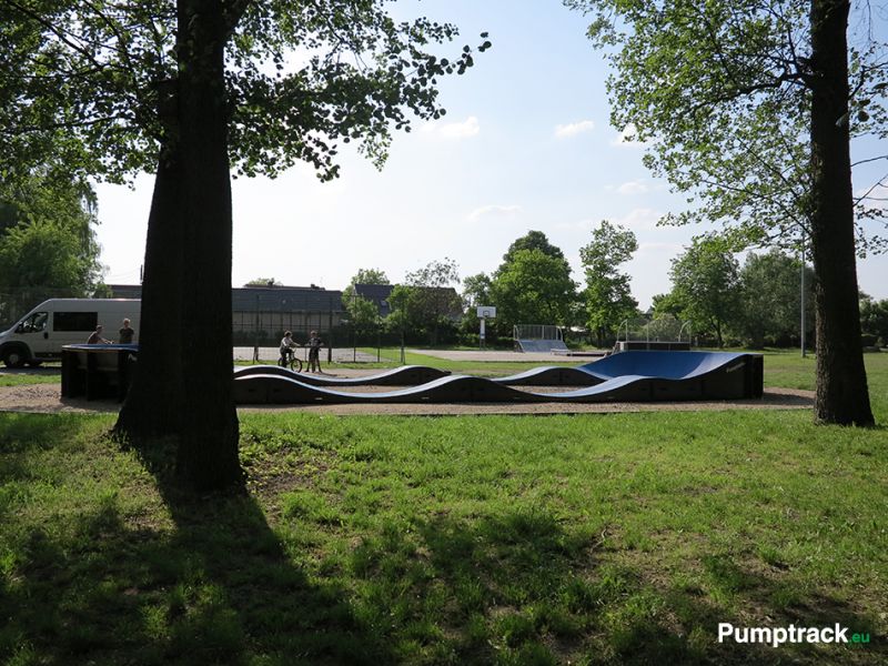 Pumptrack ipiękny krajobraz w Witnicy