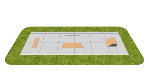 Sample Skatepark SM001
