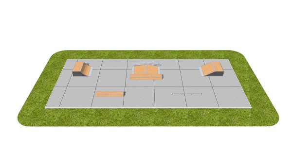 Sample Skatepark SM003 Sample Skatepark SM003