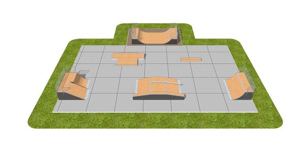 Sample Skatepark SM015 Sample Skatepark SM015