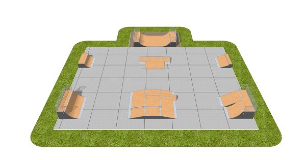 Sample Skatepark SM016 Sample Skatepark SM016