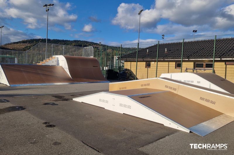 polyethylene skatepark 