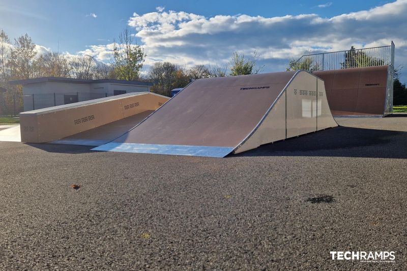 polyethylene skatepark 