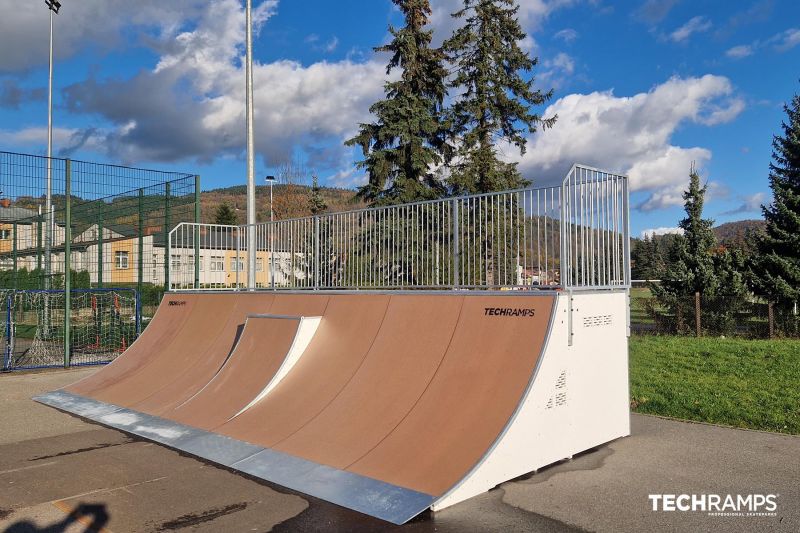 polyethylene skatepark 