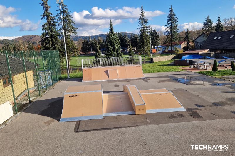 polyethylene skatepark 