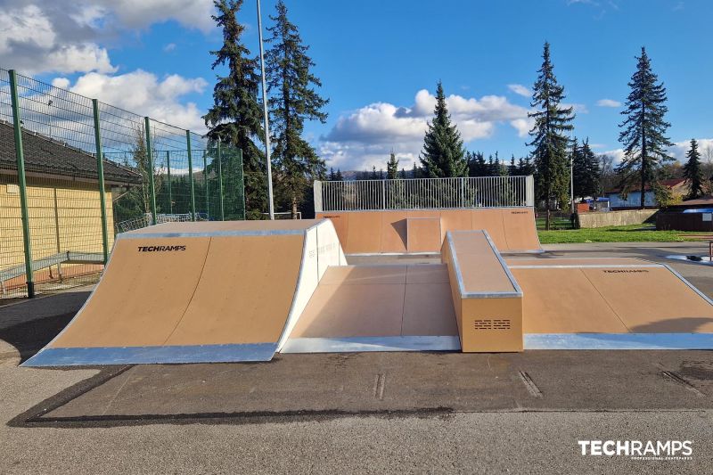 polyethylene skatepark 