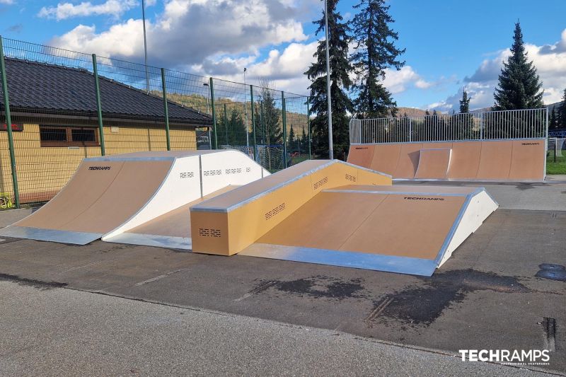 polyethylene skatepark 