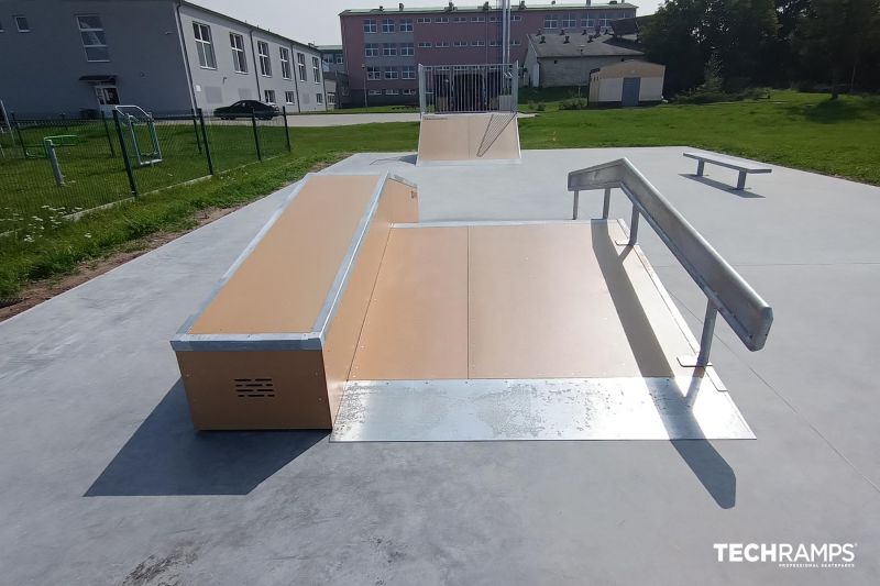 modulárny skatepark 