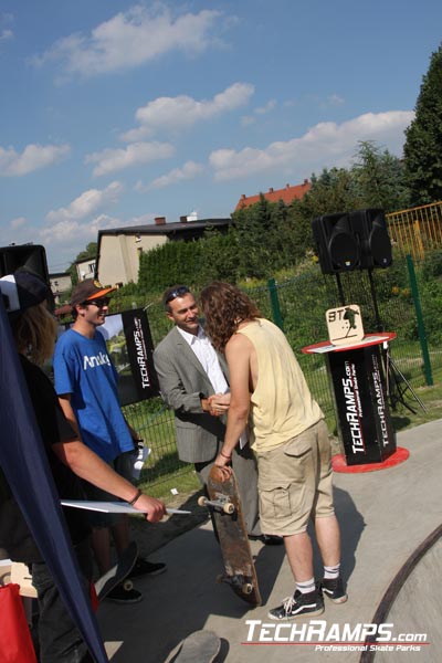 Skateboarding JAM in Radzionkow 2010